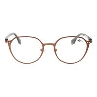 LV.MU.1247-0202.1 Armacao Para Oculos de Grau Masculino Reebok Multi Polarizado Marrom -2-